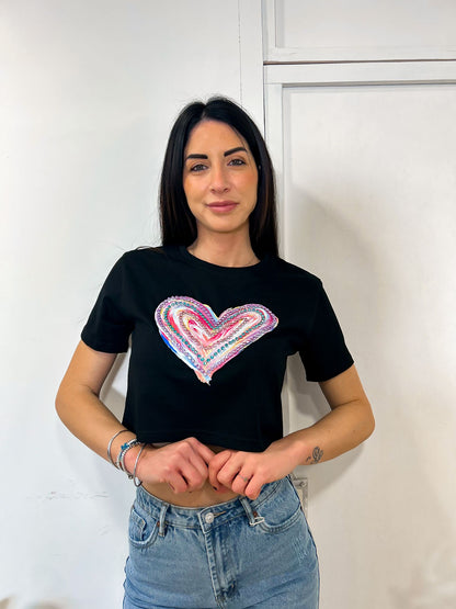 Shirt Cuore Multicolor